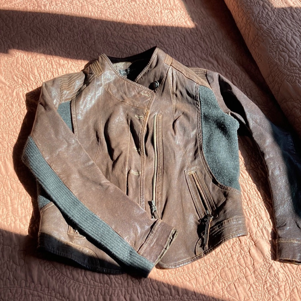 Via Spiga leather jacket